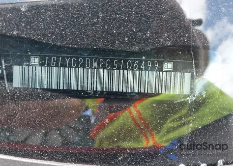 2012 Chevrolet Corvette из США, поврежденный, VIN 1G1YC2DW2C5106499